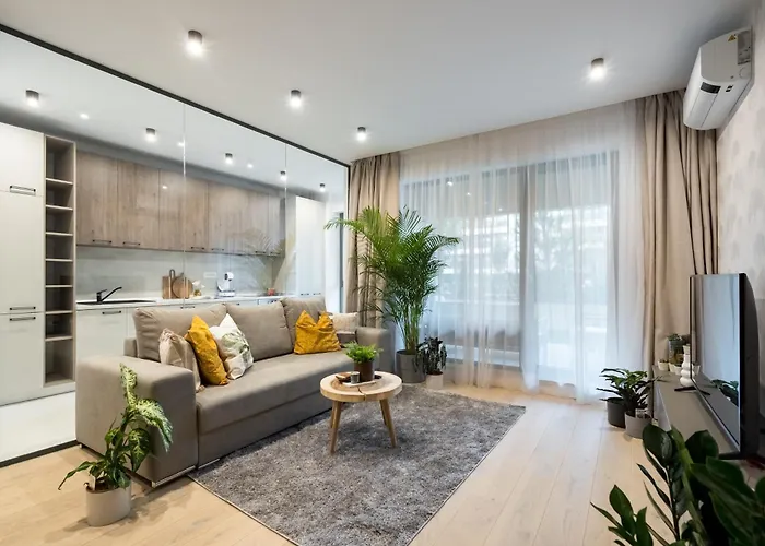 Apartamento Botanlque 1br In Business Centre Bucareste