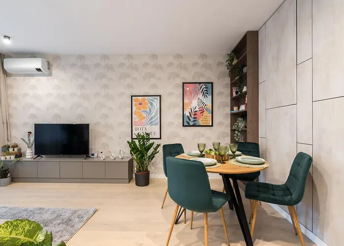 Botanlque 1br In Business Centre Apartamento Bucareste