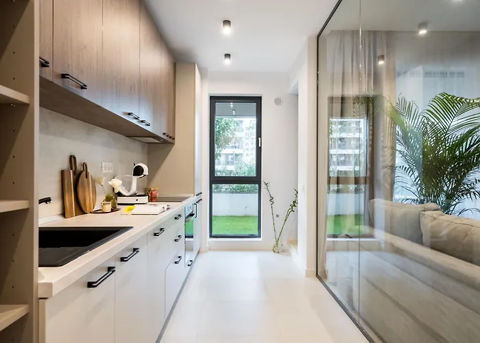 Botanlque 1br In Business Centre Apartament Bukareszt