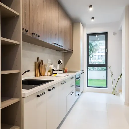 Apartman Botanlque 1br In Business Centre Bukarest